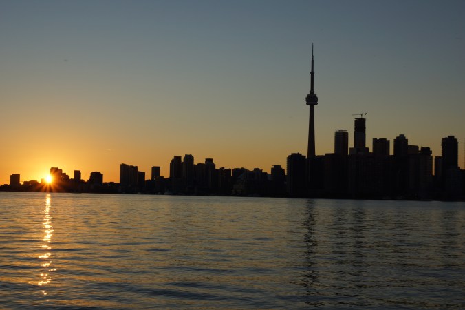 Sonnenuntergang Toronto Skyline (Copyright Patrick Metze)